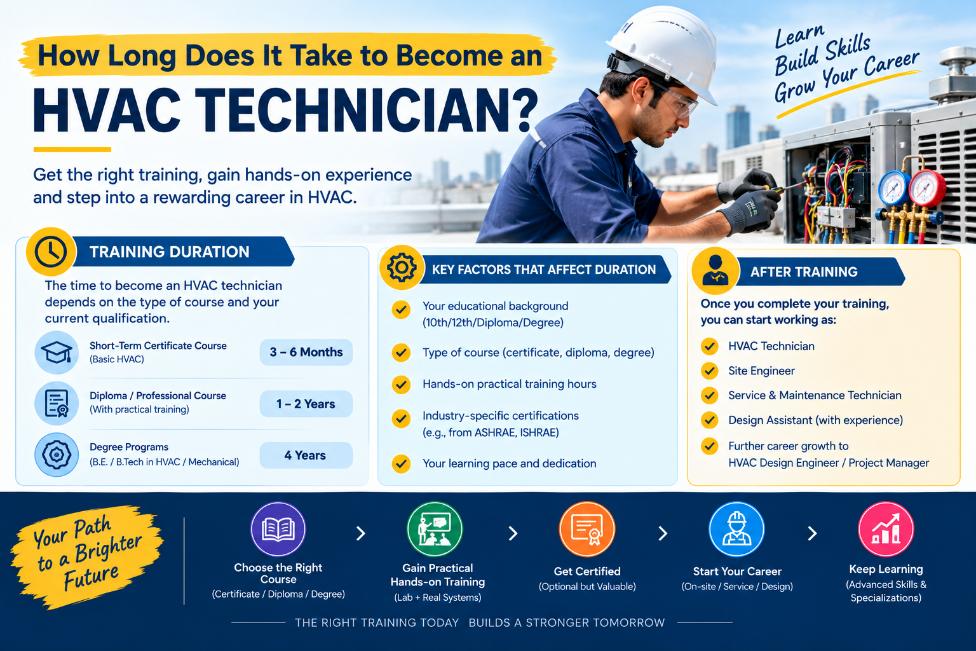 How Long Does It Take to Become an HVAC Technician?