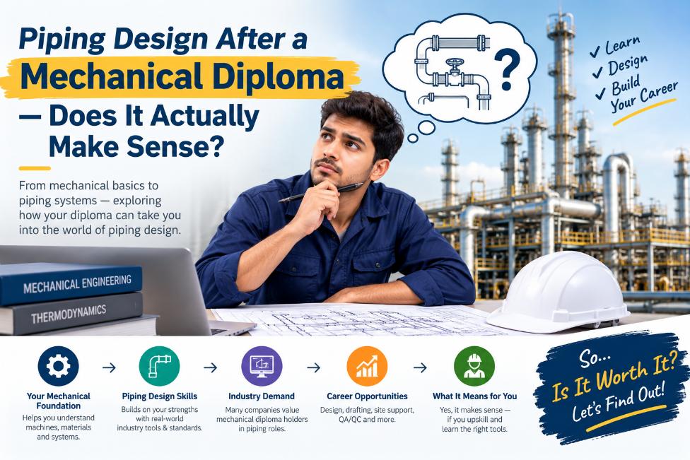 Piping Design After a Mechanical Diploma — Does It Actually Make Sense?